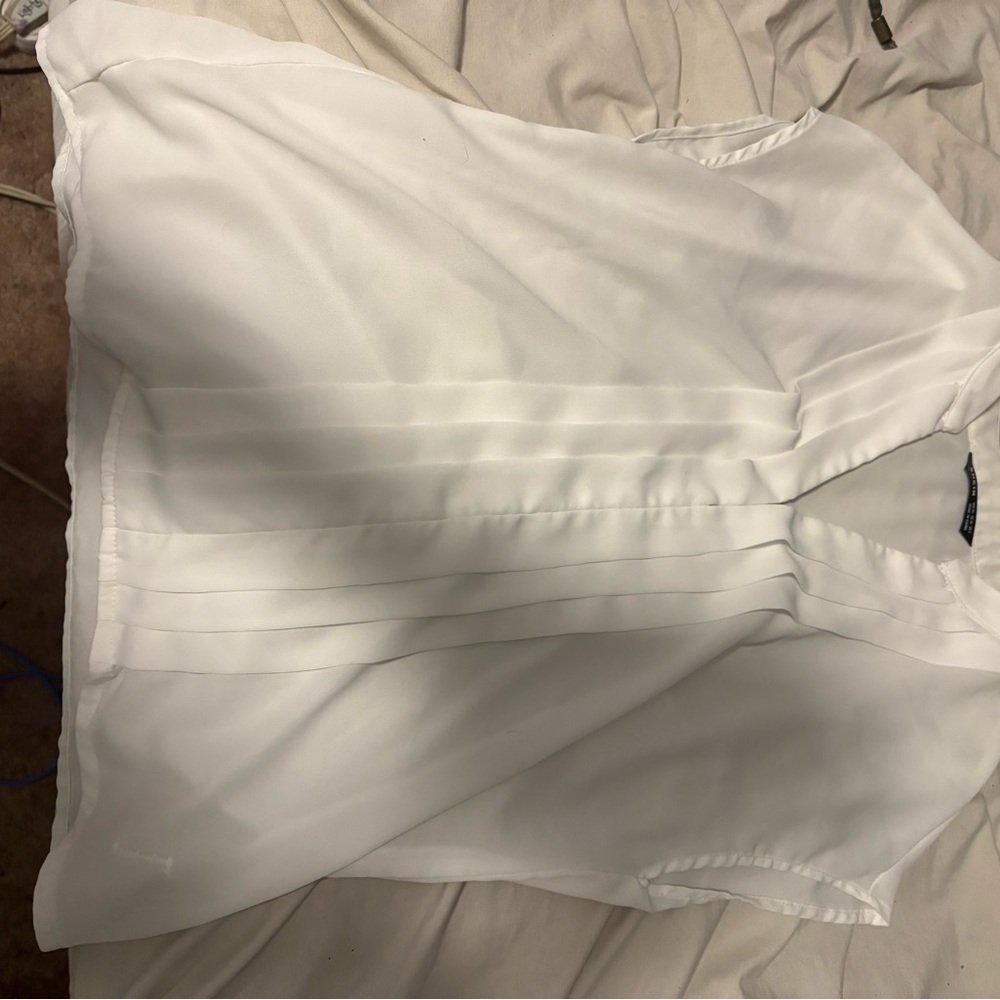 SHEIN Classic White Blouse